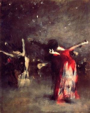 Sargent - Study for 'The Spanish Dancer'