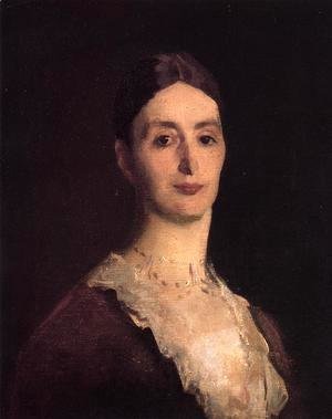 Sargent - Portrait Of Frances Mary Vickers