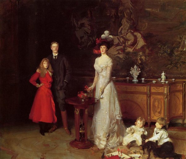 Sir George Sitwell, Lady Ida Sitwell and Family