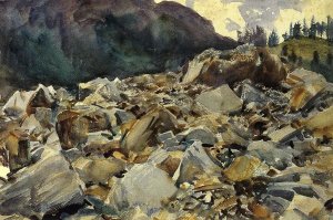 Purtud, Alpine Scene and Boulders