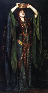 Ellen Terry as Lady Macbeth (sketch)