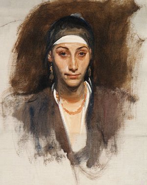 Egyptian Woman with Earrings