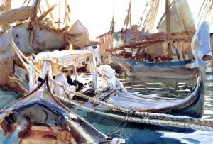 Sketching On The Giudecca