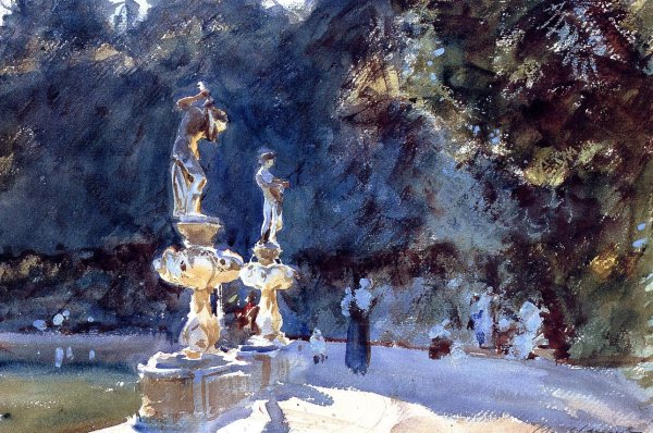 Florence: Fountain, Boboli Gardens