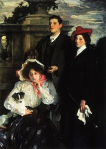 Hylda, Almina and Conway, Children of Asher Wertheimer